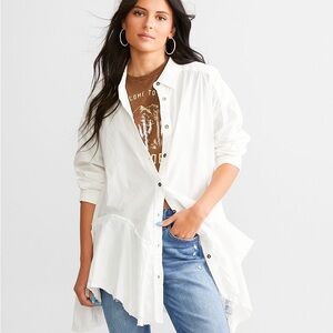 New Free People Freya Poplin Tunic